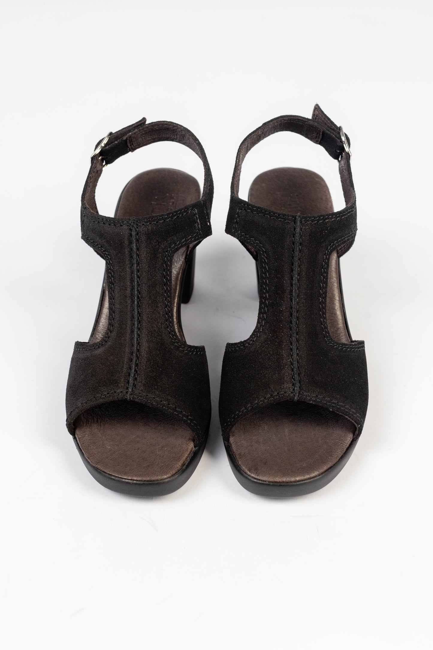 Sandale 041 negru velur