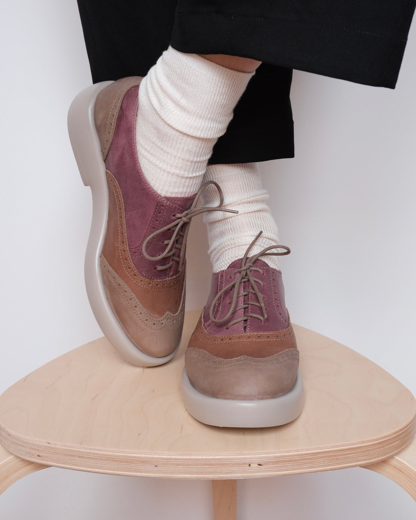 Pantofi 306 bordo
