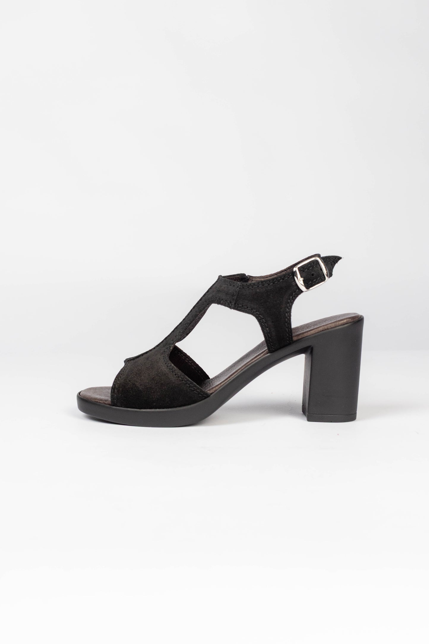Sandale 041 negru velur