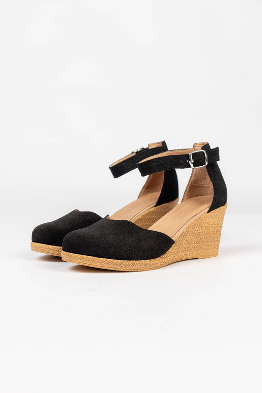 Pantofi 020 negru velur